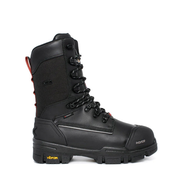 BOTTE DE TRAVAIL 10'' NOIRE VENTURA MEGAGRIP PRO INTERGUARD ROYER - 6300VTMG