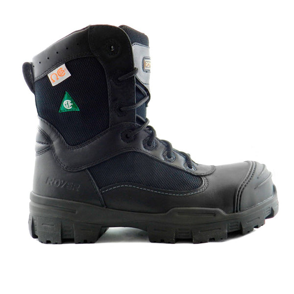 BOTTE DE TRAVAIL 8" NOIRE VENTURA SANS MÉTAL ROYER - 6200VT