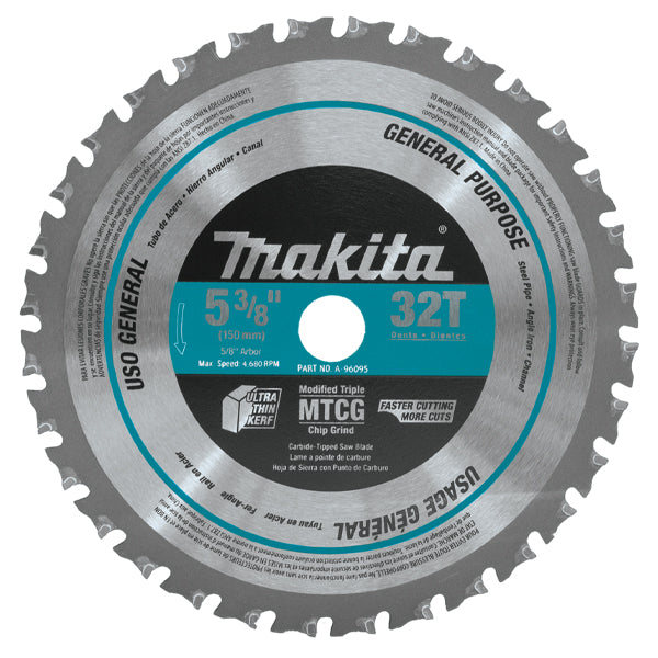 LAME À MÉTAL POUR SCIE CIRCULAIRE MAKITA - A-96095