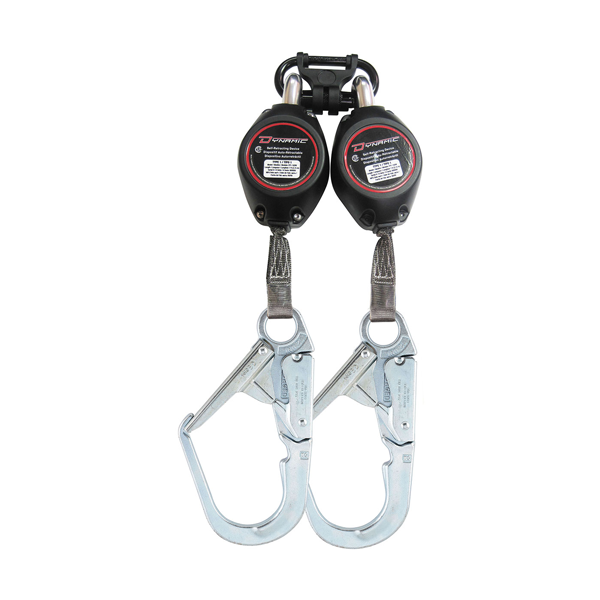 LIGNE DE VIE AUTO-RÉTRACTABLE DOUBLE 7' - FP1-102DWB