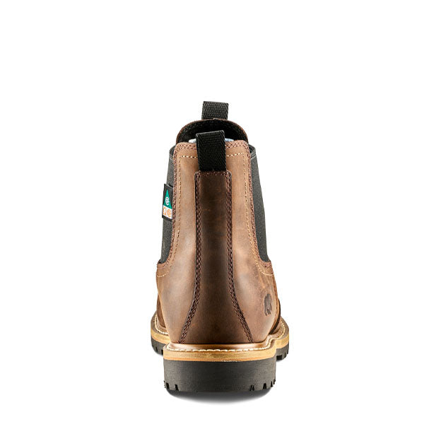 BOTTE DE TRAVAIL À ENFILER BRUNE CHELSEA LUNBRECK KODIAK - 1018DB