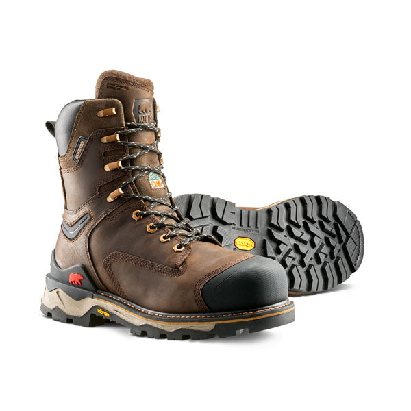 BOTTE DE TRAVAIL 8''BRUNE NERAGON KODIAK - 1304DB