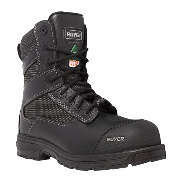 BOTTE DE TRAVAIL 8'' AGILITY NOIRE ROYER - 5700GT