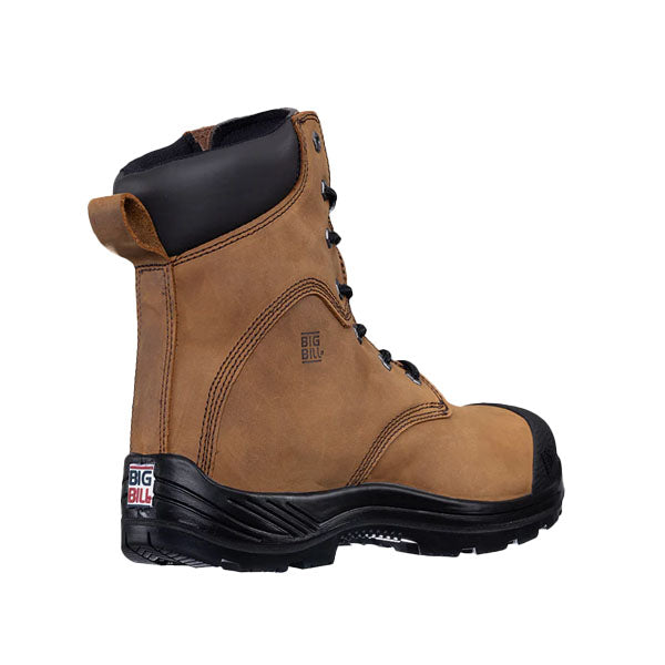 BOTTE DE TRAVAIL 8'' BRUNE TRACTION 360 BIGBILL - BB6320
