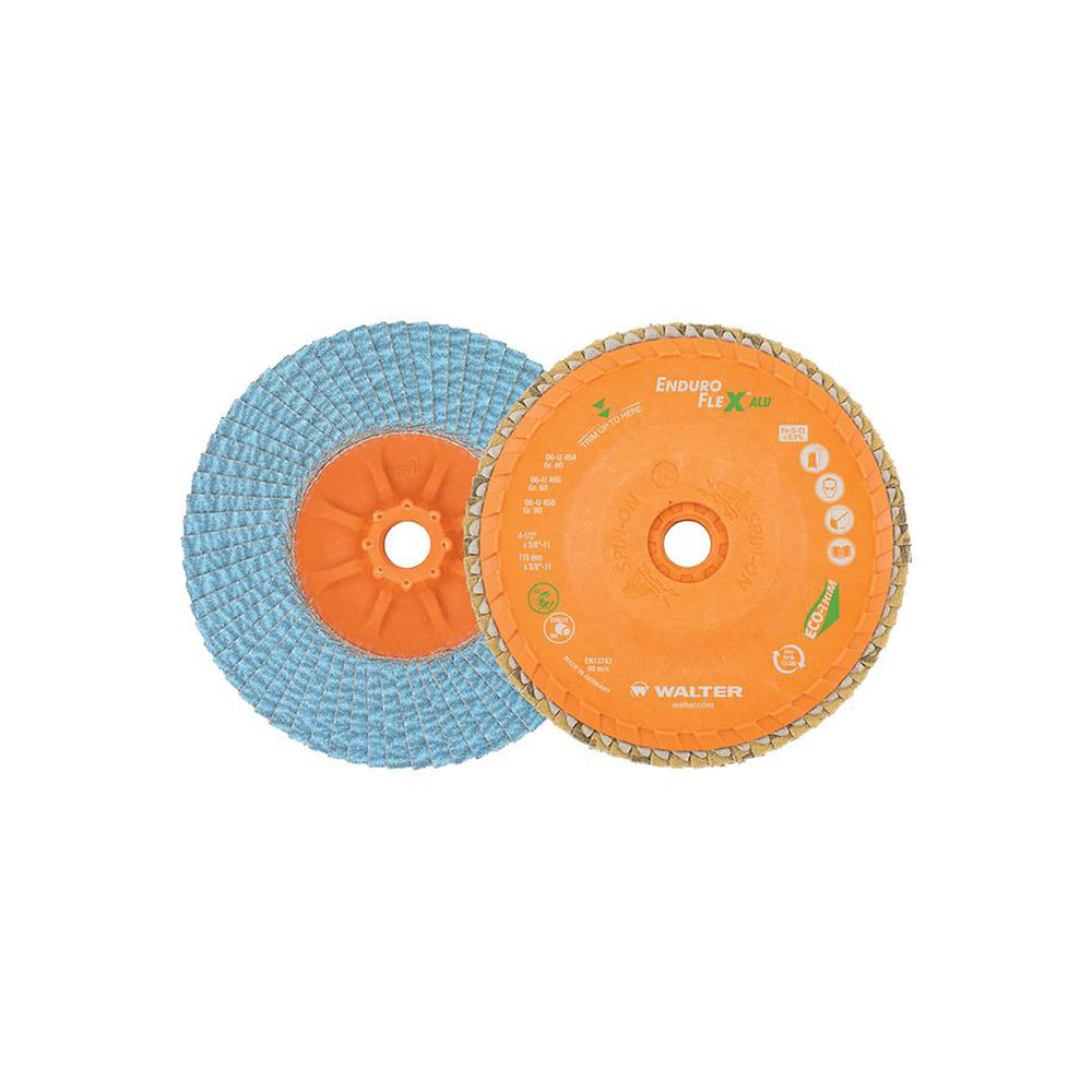 DISQUE À FEUILLETS ENDURO-FLEX ALU 5'' WALTER - 06U