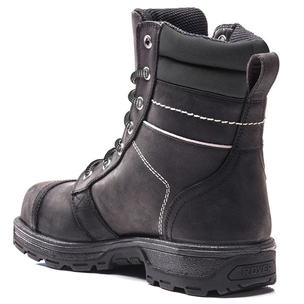 BOTTE DE TRAVAIL 8" NOIRE FEMME AGILITY ROYER - 4700GT