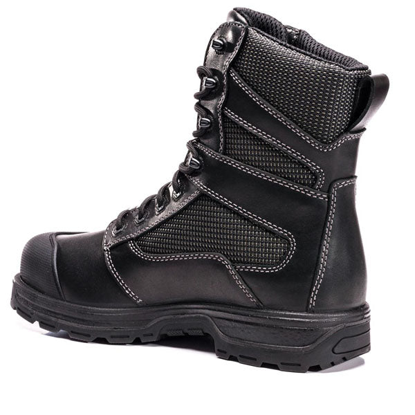 BOTTE 8" AGILITY NOIRE SANS MÉTAL IMPERMÉABLE ROYER - 5705GT