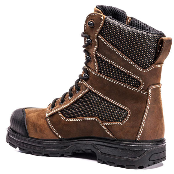 BOTTE DE TRAVAIL 8" AGILITY BRUNE SANS MÉTAL ROYER - 5720GT