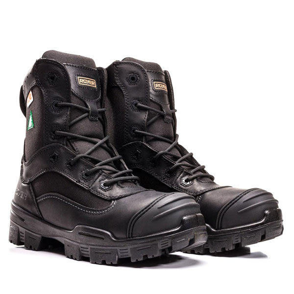 BOTTE 8" VENTURA NOIRE SANS MÉTAL ROYER - 6200VT