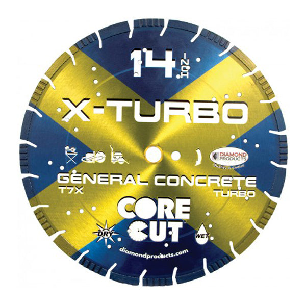 LAME DIAMANT X-TURBO 14'' T7X SEC - 63760