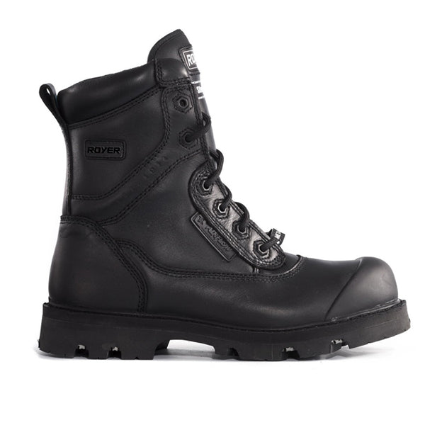 BOTTE 8'' FLX NOIRE SANS MÉTAL ROYER - 8601FLX