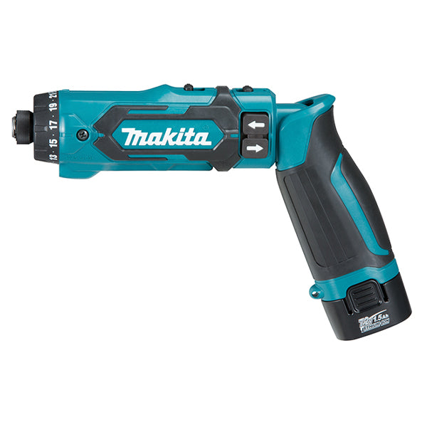 ENSEMBLE PERCEUSE-TOURNEVIS SANS FIL 1/4'' MAKITA - DF012DSE