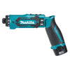 ENSEMBLE PERCEUSE-TOURNEVIS SANS FIL 1/4'' MAKITA - DF012DSE