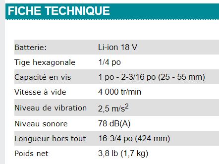 VISSEUSE AUTOMATIQUE MAKITA 18V - DFR550Z