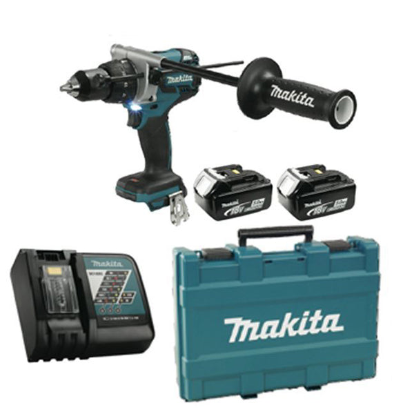 ENSEMBLE PERCEUSE 1/2'' MAKITA 18V - DHP481RTE