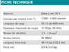 TAILLE-HAIE 25-1/2'' MAKITA 18V X2 - DUH651Z