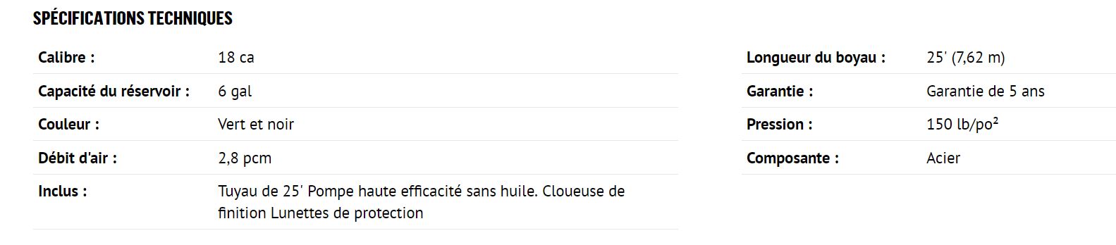 ENSEMBLE DE COMPRESSEUR À AIR MÉTABO HPT – KNT50ACM