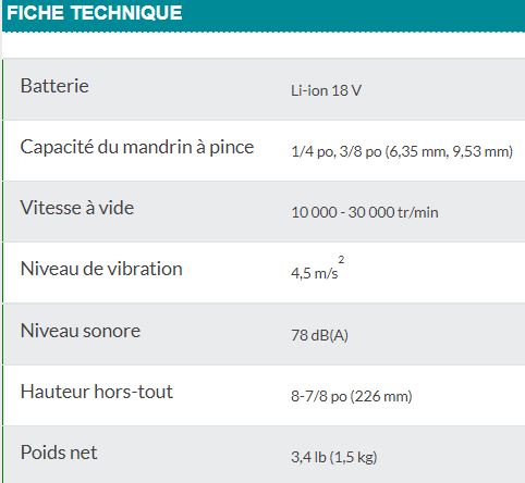ENSEMBLE TOUPIE SANS FIL ET ACCESSOIRES MAKITA - DRT50ZJX6